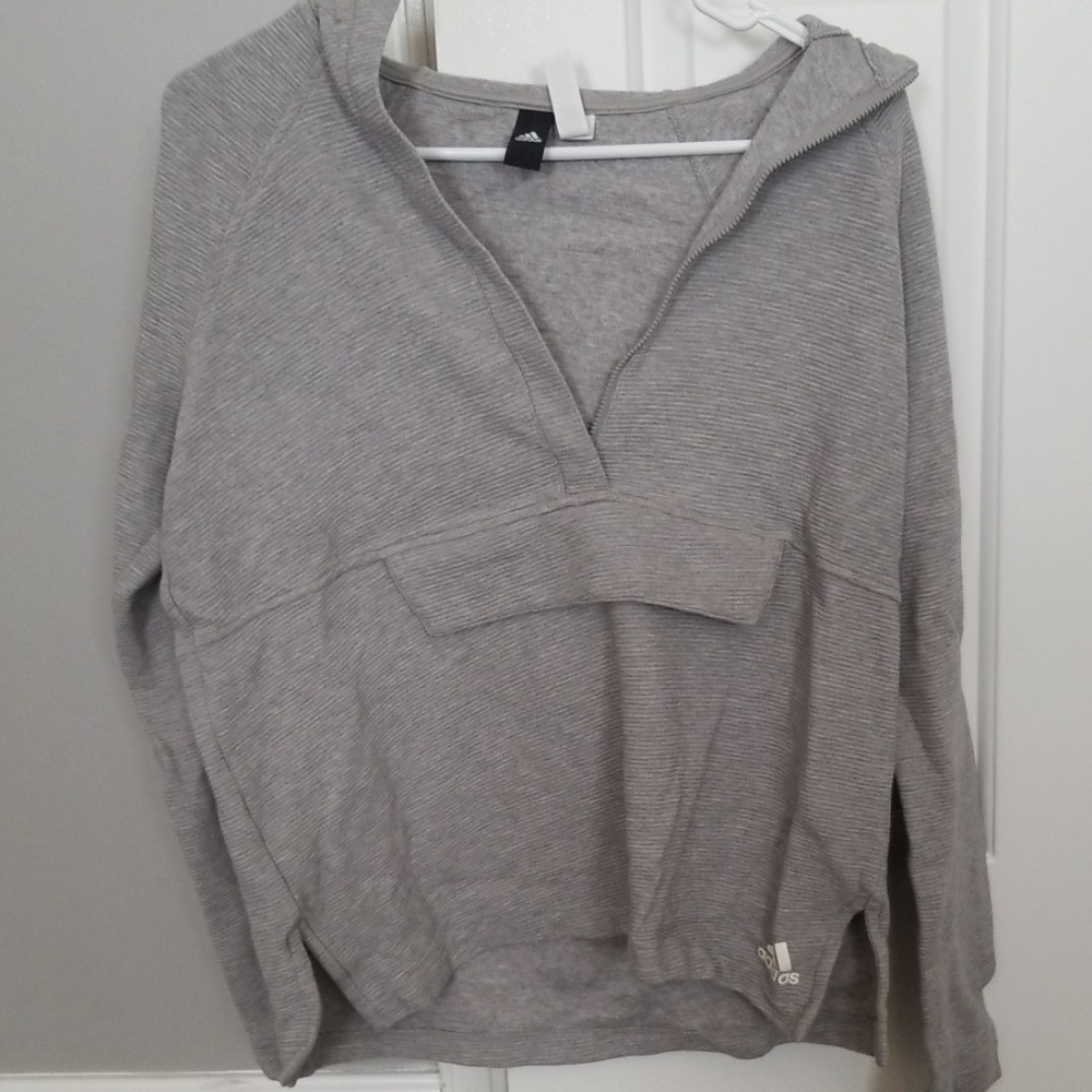 Adidas half-zip hoodie